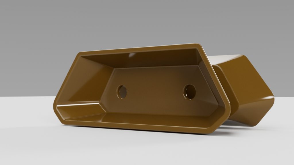 Tablethalter für CUPRA Sportsitze Ansicht vorn